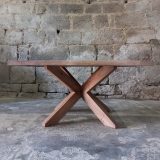Table carrée en chêne sur mesure
