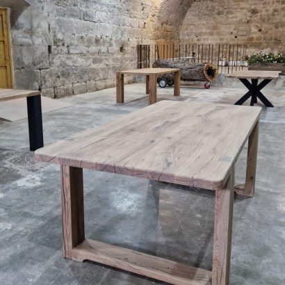 Table en chêne massif sur mesure