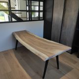 Bureau en tranche d'arbre