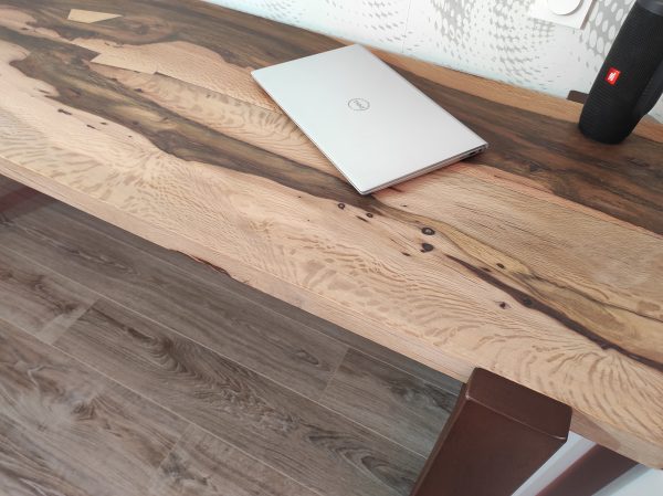 Bureau original en chêne