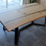 Table design bois massif ROUEN
