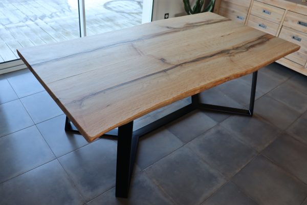 Table design bois massif ROUEN