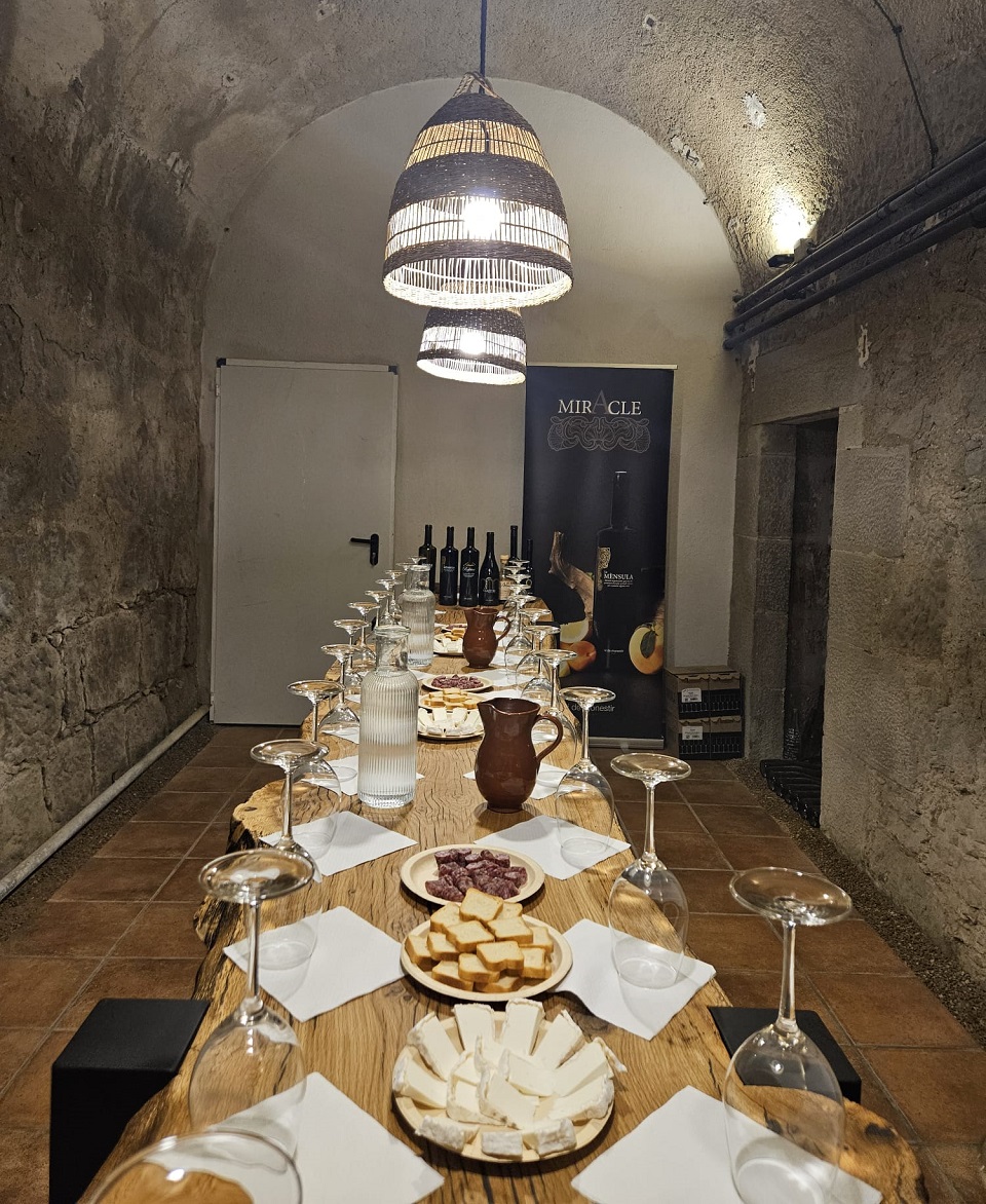 Table de dégustation sur mesure