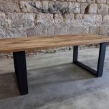Table en bois massif sur mesure