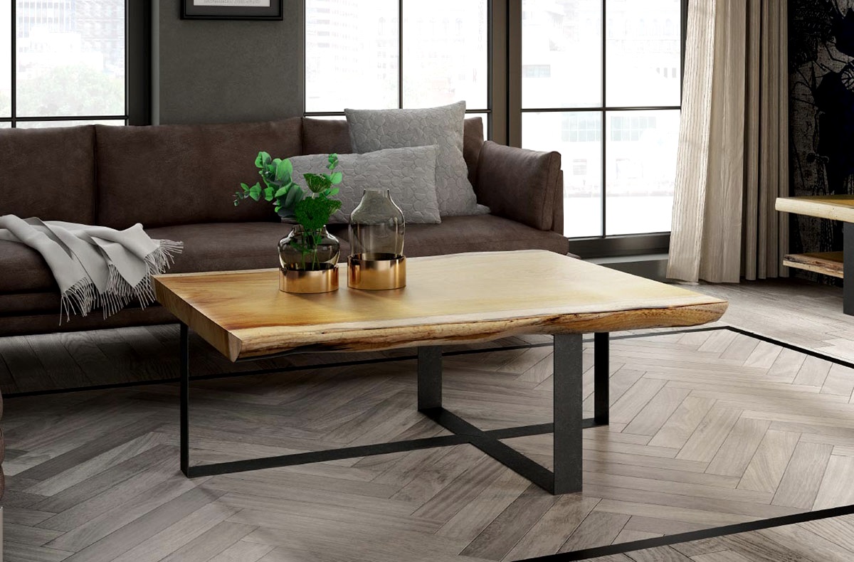 Table basse bois massif LAUSANNE