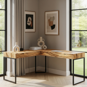 Bureau d'angle sur mesure