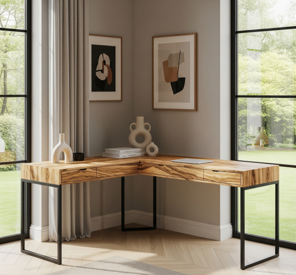 Bureau d'angle sur mesure