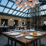 Table de restaurant sur mesure en bois