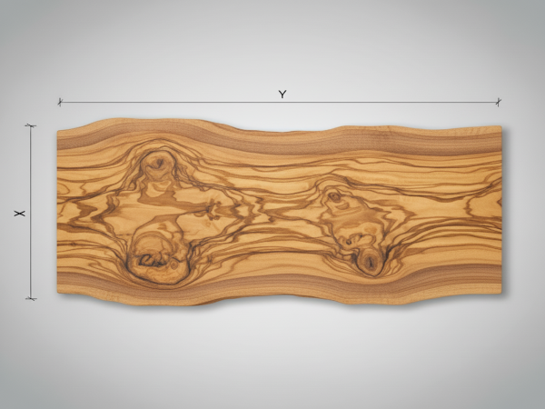 Plan de travail pour bar en bois