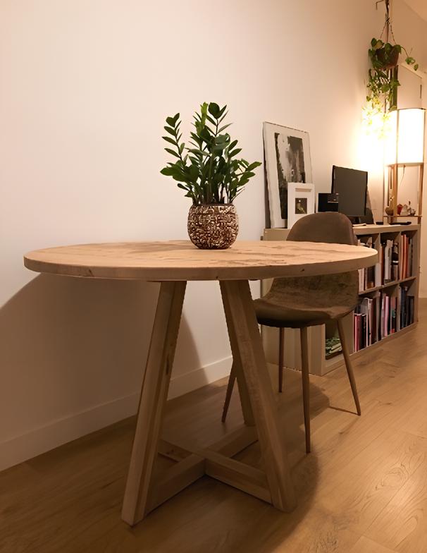 Table sur mesure Marseille pied central