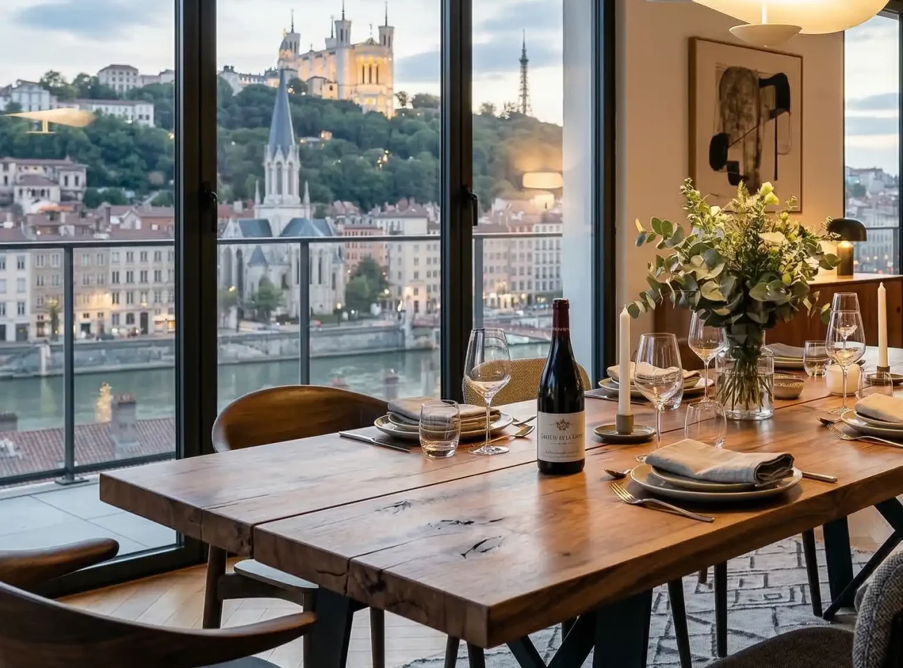 Ébéniste à Lyon : créez votre table de salle à manger sur-mesure avec PIHANA