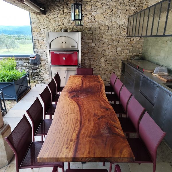 Table sur mesure XXL en bois massif